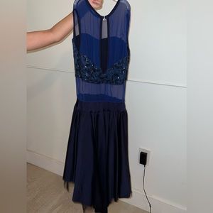 Blue dress custom made for a dance recital/ could be used for a costume